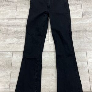 Mother denim hustler ankle fray jean